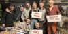 Verein der Kinderfasnacht Küsnacht: Reto, Dominik, Pascal, Kim, Hans-Peter, Branko (oben), Gabor und Martina (unten). (Bilder