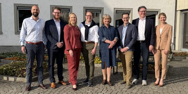 Sie wurden gewählt: Lukas Henle, Gauthier Rüegg, Pia Guggenbühl, Markus Ernst als Präsident, Stephanie Rippmann neu als Präsi
