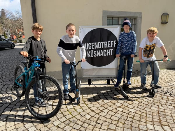 Vier Jungs wollen was ins Rollen bringen