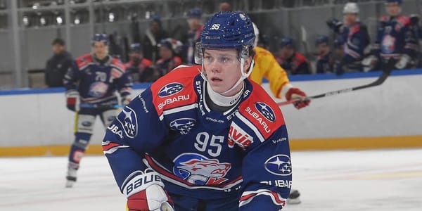 Der 20-jährige Daniel Olsson, der in der nächsten Saison beim HC Lugano in der National League spielen wird, erzielte gegen B