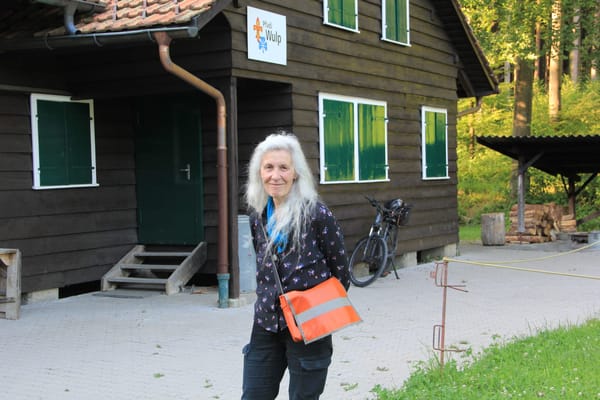 Eine Frau, die anpackt