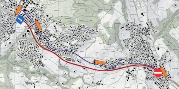 Forchautostrasse für fünf Tage gesperrt