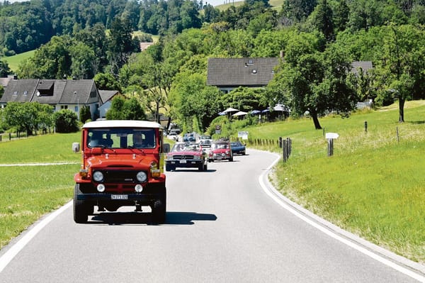 Eine Ausfahrt, die ist lustig!